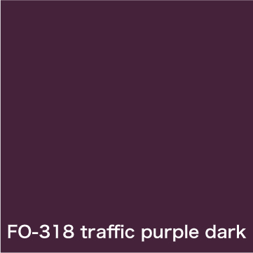 Flame orange traffic purple dark FO-318