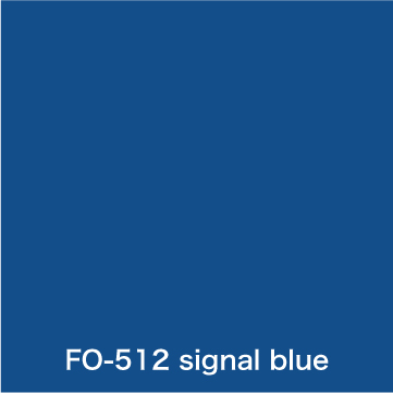 Flame orange signal blue FO-512