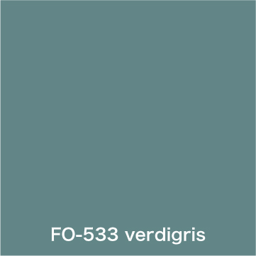 Flame orange verdigris FO-533