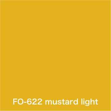 Flame orange mustard light FO-622