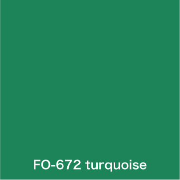 Flame orange turquoise FO-672