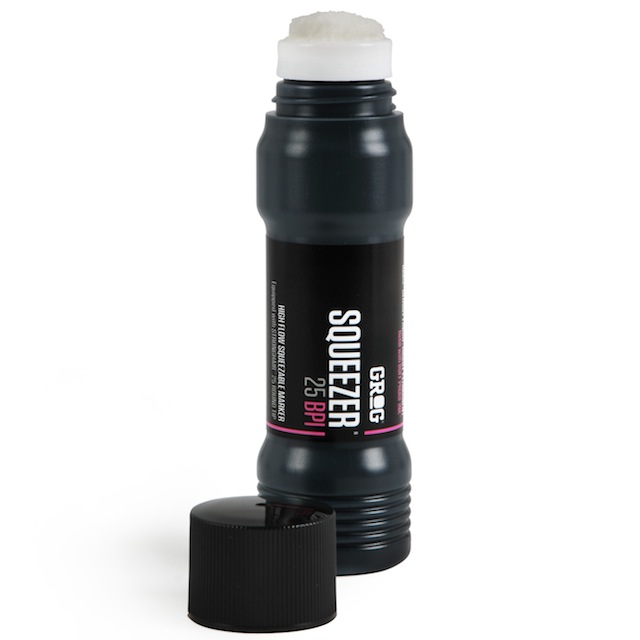 GROG Squeezer 25mm マーカー (buff proof inkインク入り） 4色展開