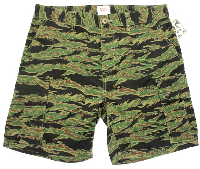 OBEY   TF Cargo Tiger Camo ショートパンツ