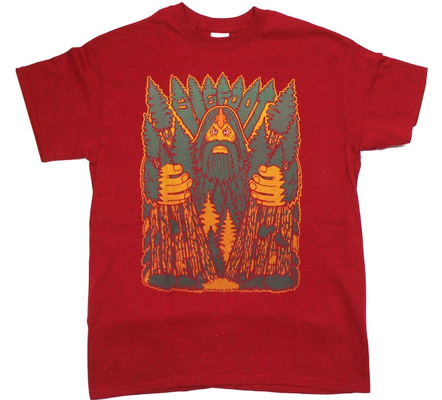 BigFoot Tシャツ　01 バーガンディー
