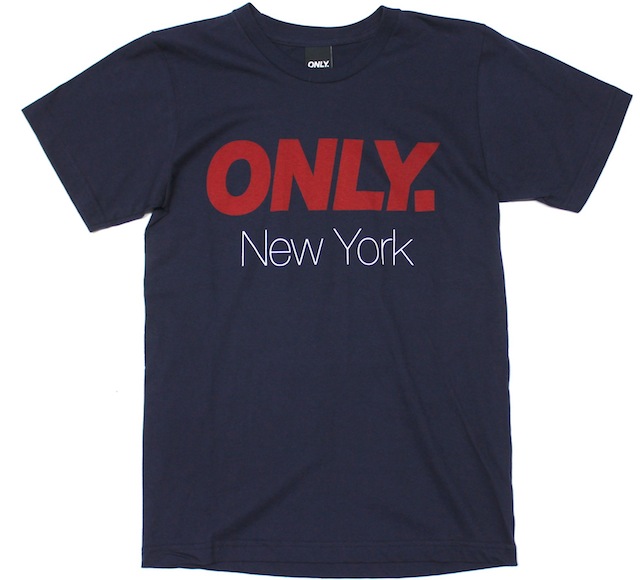 ONLY NY ''LOGO'' Ｔシャツ　3色展開