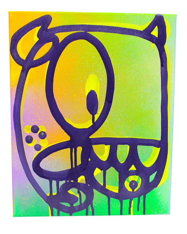 CASPER 直筆キャンバス　サイズ（35cm×28cm)　