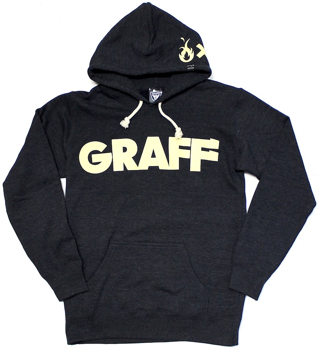 ART SIDE "GRAFF" ブレンドHoodパーカー　2色展開　9oz