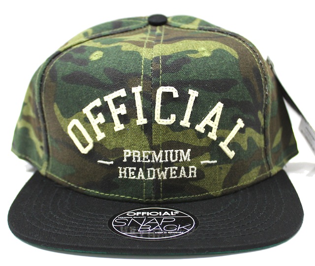 Official Official Premium スナップバック Cap カモ