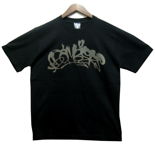 ART SIDE PUSHUデザイン"BOMBERS" Tシャツ バッセンカラー