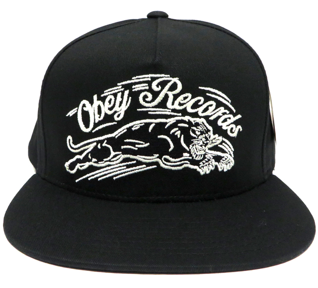 OBEY PANTHER スナップバック CAP ブラック