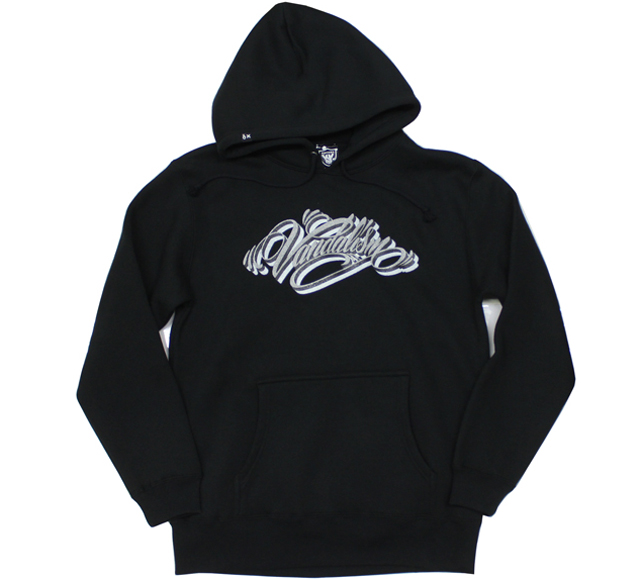 ART SIDE ZENONEデザイン "VANDALISM" Hoodパーカー 10oz ブラック