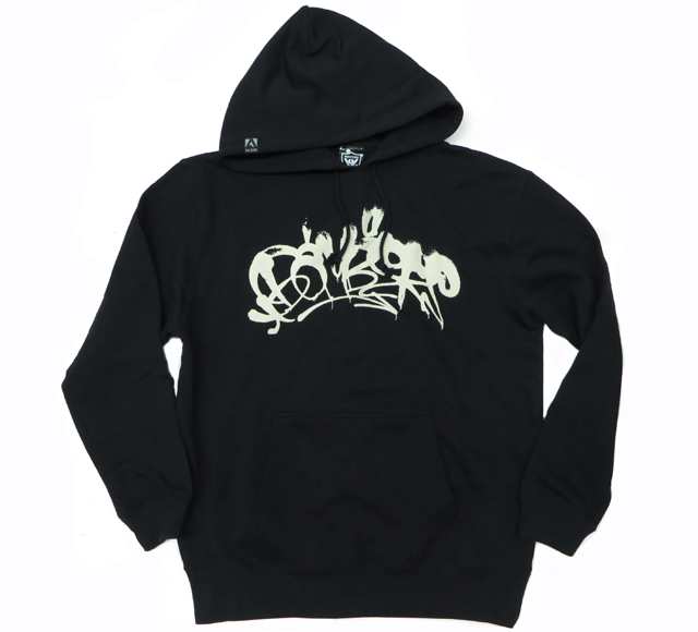 ARTSIDE PUSHUデザイン ''BOMBERS''  パーカー 抜染プリント