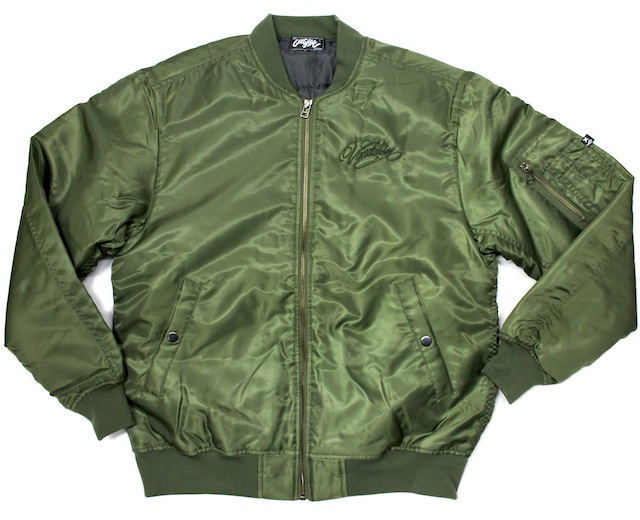 ART SIDE  "VANDALISM" ボンバージャケット オリーブ