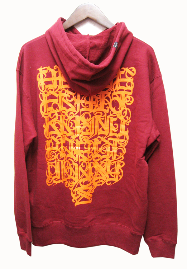 ART SIDE 'CASPER' （A~Z）ZIPUPパーカー10oz 5色展開