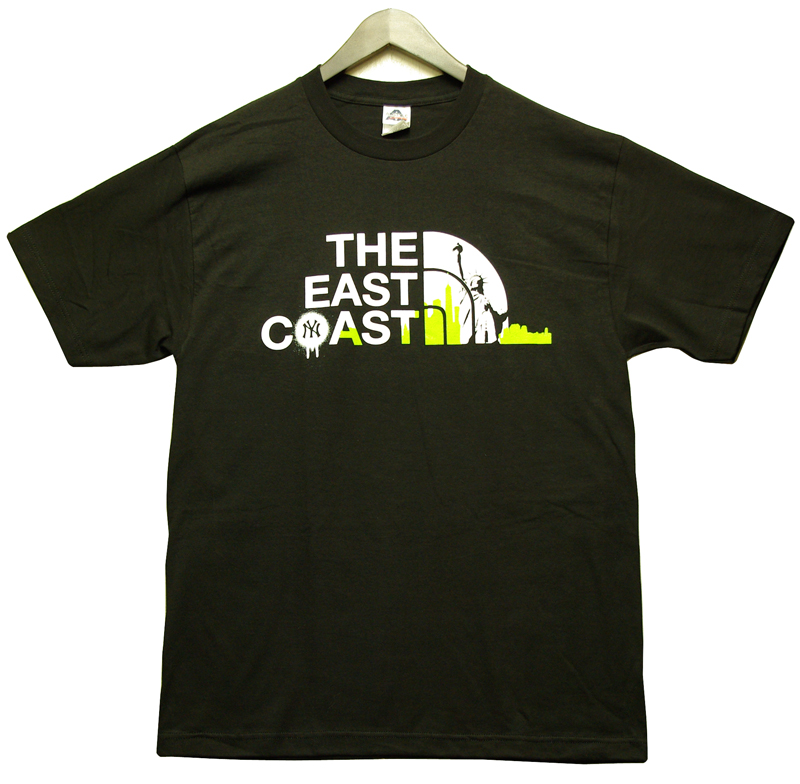 THE EAST COAST  Teeシャツ 3色展開