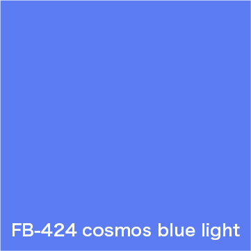 FLAME 424 cosmos blue light