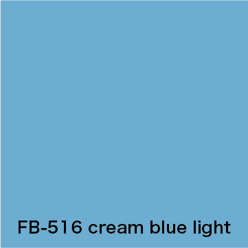 FLAME 516 cream blue light