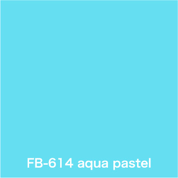 FLAME 614 aqua pastel