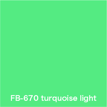 FLAME 670 turquoise light