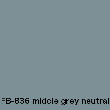 FLAME 836 middle grey neutral