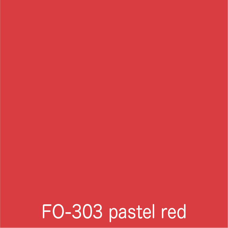 Flame orange passtel red FO-303