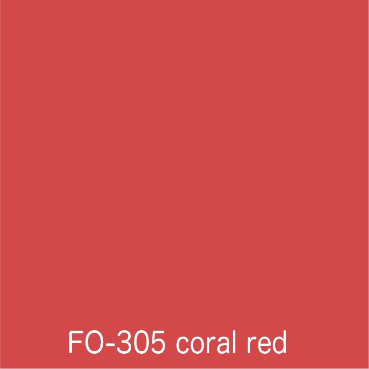 Flame orange coral red  FO-305