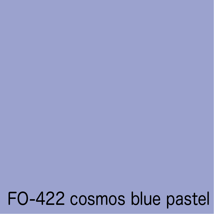 Flame orange cosmos blue pastel  FO-422