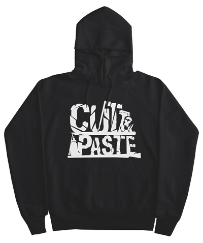 101apparel  "CUT&PASTE" ダウンロードカード付き　フードスウェット