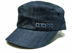 Kangol DENIM ARMY CAP インディゴ