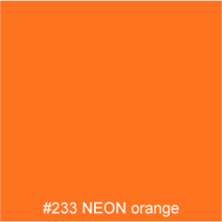 #233 NEON-orange 蛍光