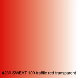 #239-SWEAT 100-traffiic-red transparent　半透明