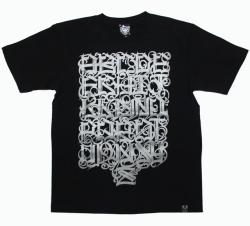 ART SIDE CASPER "A~Z" Tシャツ　3色展開