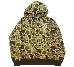 ART SIDE  ''LIFE STYLE''  Zip Hoodパーカー ダックカモ