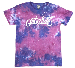 ARTSIDE WA2デザイン ''SCRIPT LOGO''ギャラクシー Ｔシャツ