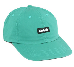only ny logo label ストップバックキャップ エメラルド