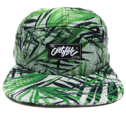 ARTSIDE ''スクリプト'' 植物　5パネルCAP グリーン2