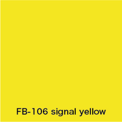 FLAME 106 signal yellow