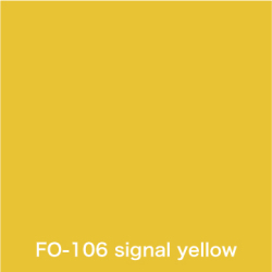 Flame orange  signal yellow FO-106　