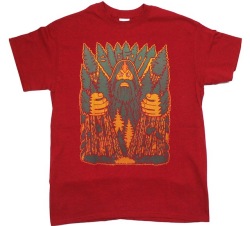 BigFoot Tシャツ　01 バーガンディー