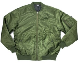 ART SIDE  "VANDALISM" ボンバージャケット オリーブ