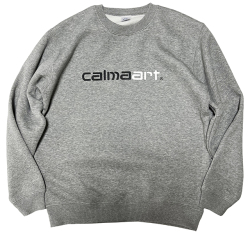 calmaart ロゴ クルースウェット 4色展開