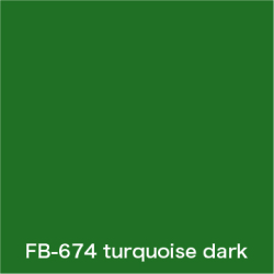 FLAME 674 turquoise dark