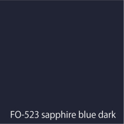 Flame orange sapphire blue dark FO-523