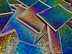 ''Galaxy HOLO''50枚入り ギャラクシー　エッグシェルステッカー