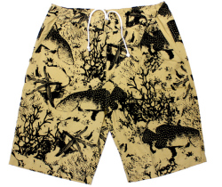 ONLY NY ''Under the Sea '' ビーチショーツ　カーキ