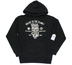 50%OFF ''セール''　 "PAINT IT BLACK" パーカー　2色展開