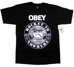 OBEY  ''Rocket to Nowhere''Tシャツ 2色展開
