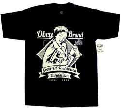 OBEY Vandalism Teeシャツ 3色展開