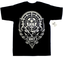 OBEY Peace phonix Teeシャツ