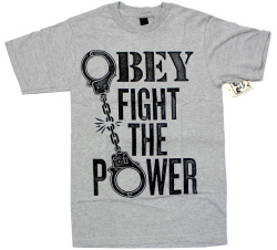 OBEY Fight the power Tシャツ 3色展開